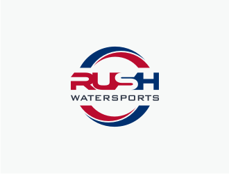 Rush Watersports logo design by Susanti