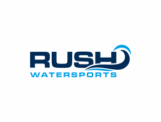 Rush Watersports logo design by scolessi