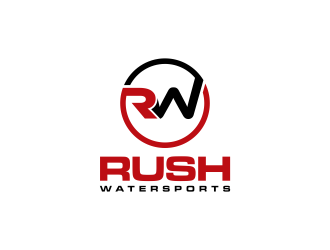 Rush Watersports logo design by RIANW