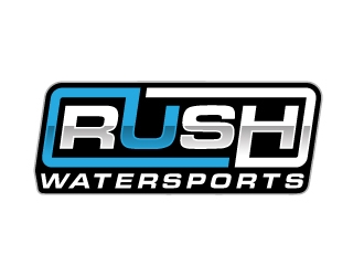 Rush Watersports logo design by nexgen