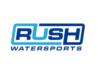 Rush Watersports logo design by nexgen