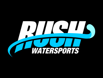 Rush Watersports logo design by ekitessar
