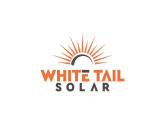 White Tail Solar logo design by aryamaity