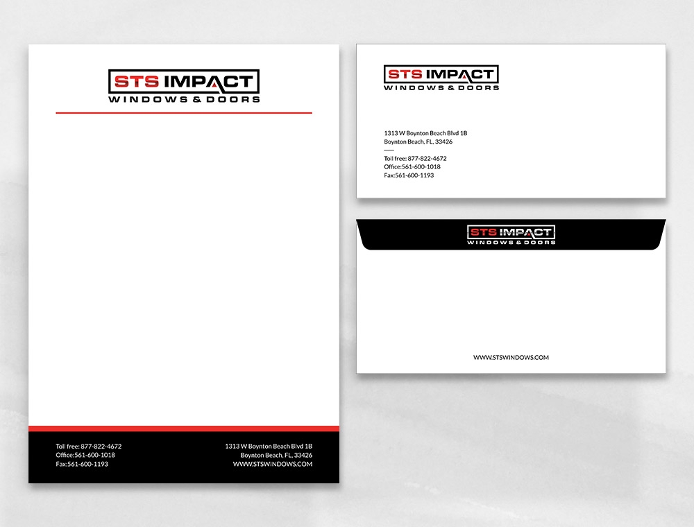 STS Windows & Doors logo design by fritsB