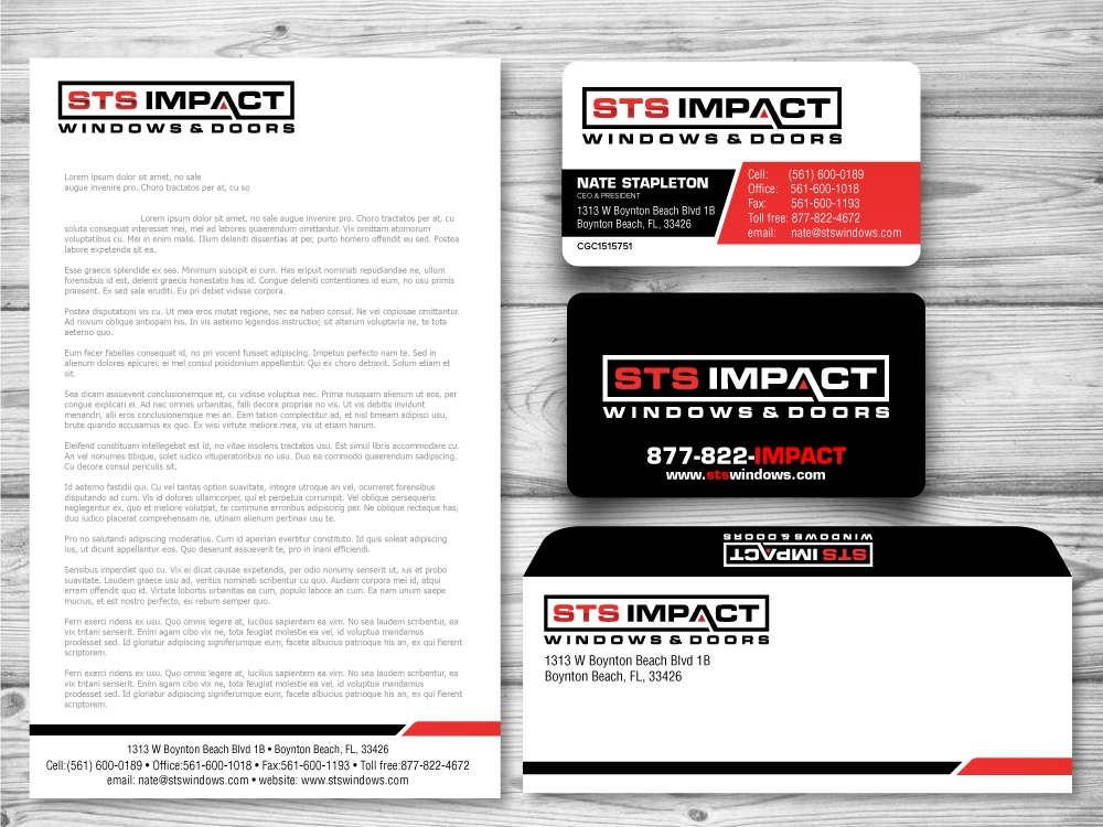 STS Windows & Doors logo design by jaize