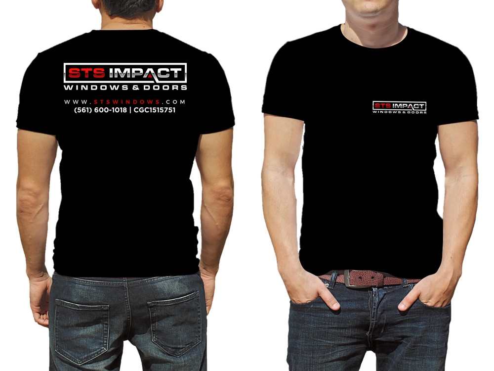 STS Windows & Doors logo design by Gelotine