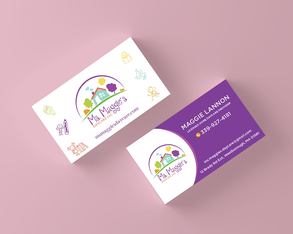 Ms. Maggie’s Daycare LLC logo design by chad™