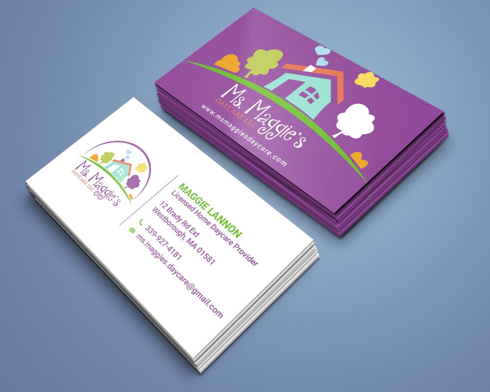 Ms. Maggie’s Daycare LLC logo design by Boomstudioz