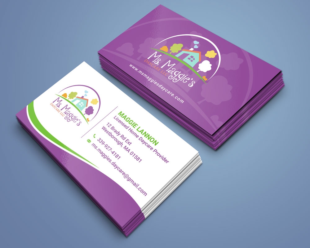 Ms. Maggie’s Daycare LLC logo design by Boomstudioz