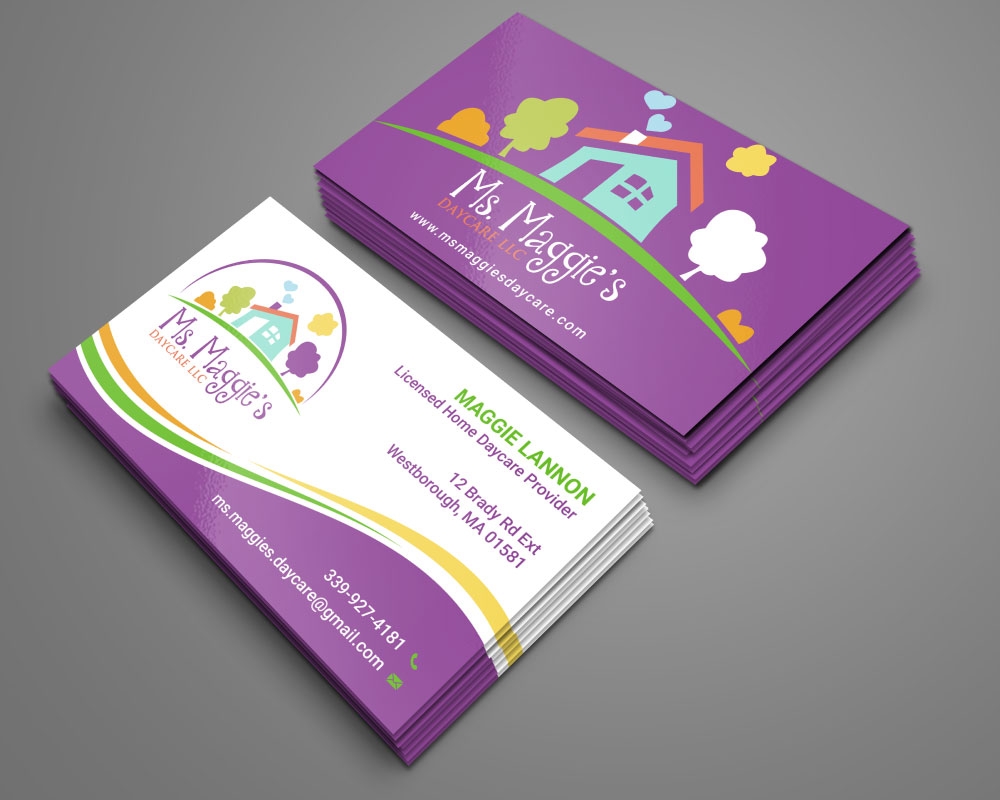 Ms. Maggie’s Daycare LLC logo design by Boomstudioz