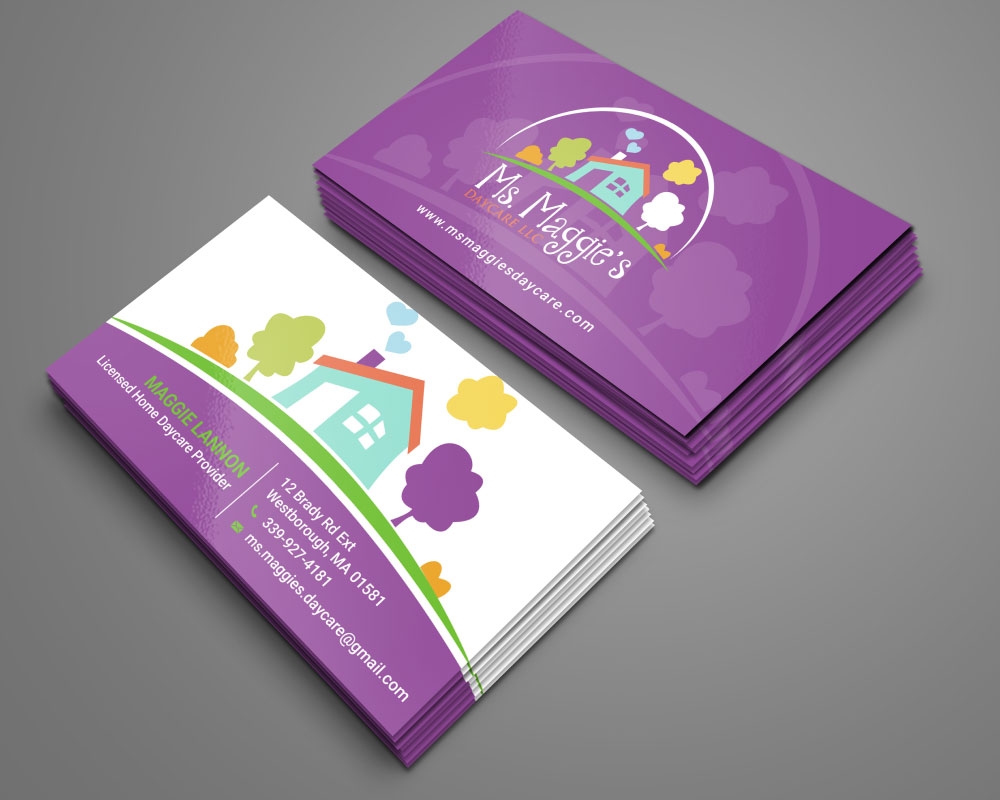 Ms. Maggie’s Daycare LLC logo design by Boomstudioz