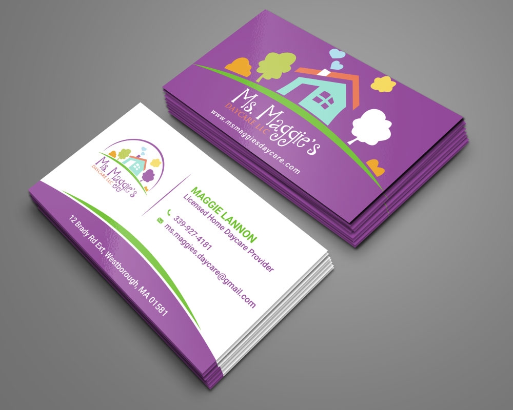 Ms. Maggie’s Daycare LLC logo design by Boomstudioz