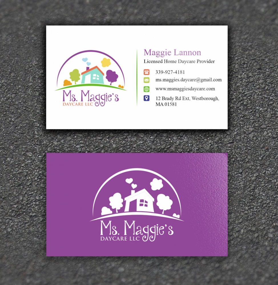Ms. Maggie’s Daycare LLC logo design by ManishKoli