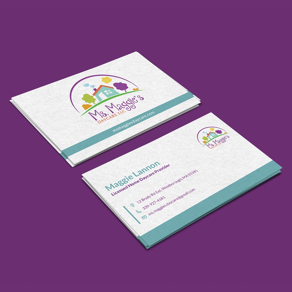 Ms. Maggie’s Daycare LLC logo design by kakikukeju