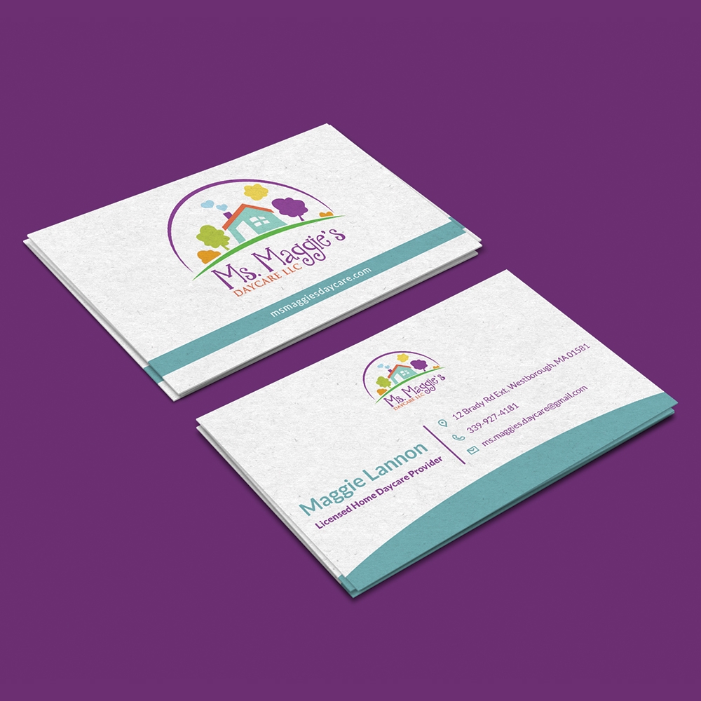 Ms. Maggie’s Daycare LLC logo design by kakikukeju