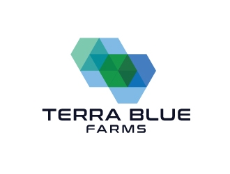 Terra Blue Farms logo design by Foxcody