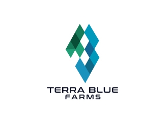 Terra Blue Farms logo design by Foxcody