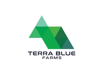 Terra Blue Farms logo design by Foxcody