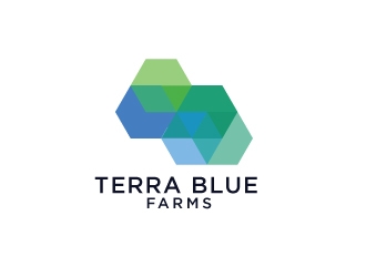 Terra Blue Farms logo design by Foxcody