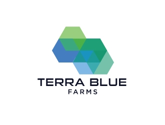 Terra Blue Farms logo design by Foxcody