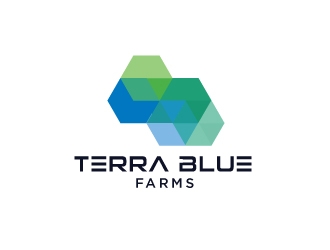 Terra Blue Farms logo design by Foxcody