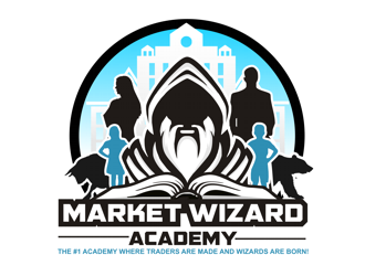 Market Wizard Academy logo design by coco