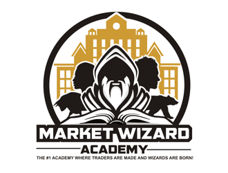 Market Wizard Academy logo design by coco