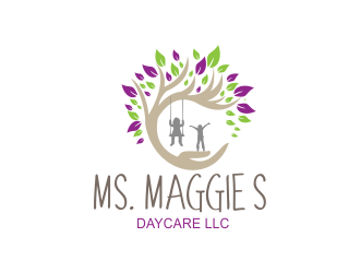 Ms. Maggie’s Daycare LLC logo design by Greenlight