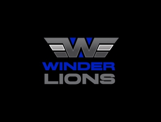 Winder Lions logo design by drifelm