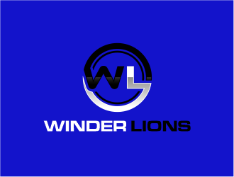 Winder Lions logo design by evdesign