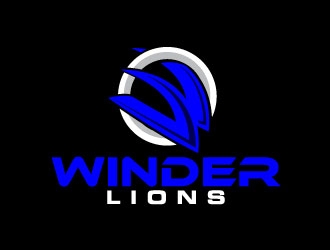 Winder Lions logo design by maze