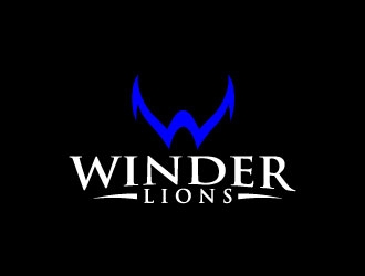 Winder Lions logo design by maze