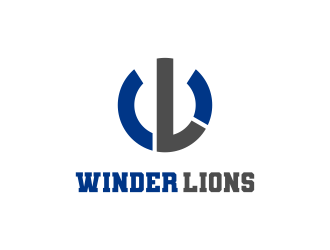 Winder Lions logo design by ingepro