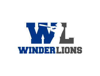 Winder Lions logo design by ingepro