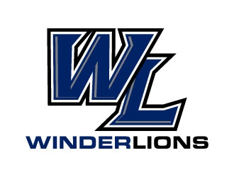 Winder Lions logo design by daywalker