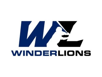 Winder Lions logo design by daywalker