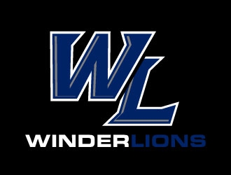 Winder Lions logo design by daywalker
