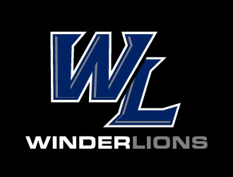 Winder Lions logo design by daywalker