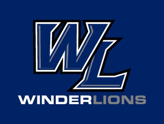 Winder Lions logo design by daywalker