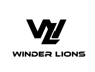 Winder Lions logo design by Rossee
