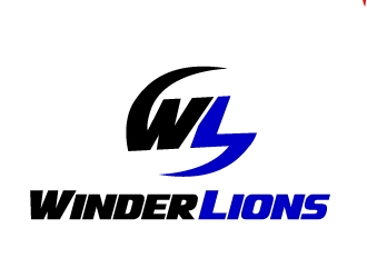 Winder Lions logo design by jaize