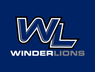 Winder Lions logo design by daywalker