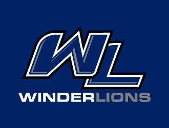 Winder Lions logo design by daywalker