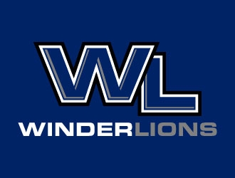 Winder Lions logo design by daywalker