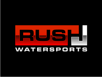 Rush Watersports logo design by puthreeone