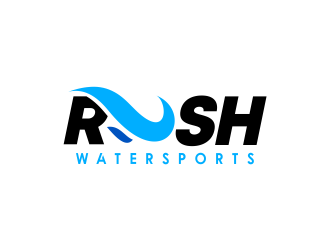 Rush Watersports logo design by alfian