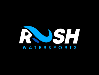 Rush Watersports logo design by alfian