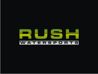 Rush Watersports logo design by bricton