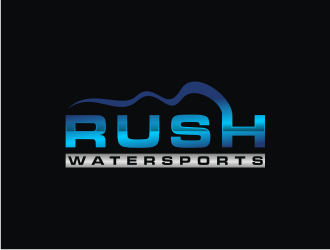 Rush Watersports logo design by bricton