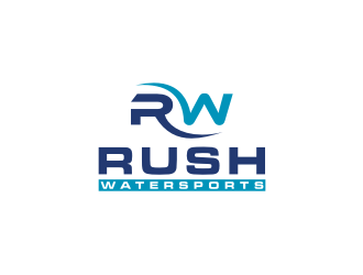 Rush Watersports logo design by bricton